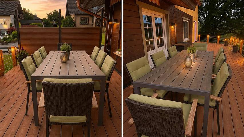 Ferienhaus für 12 Personen, mit Balkon und Garten am Edersee - 2