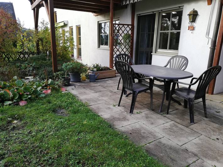 Ferienwohnung für 4 Personen, mit Terrasse und Garten