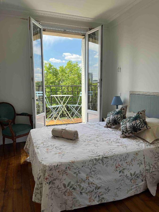 Ferienwohnung für 3 Personen, mit Balkon und Seeblick in Paris - 4