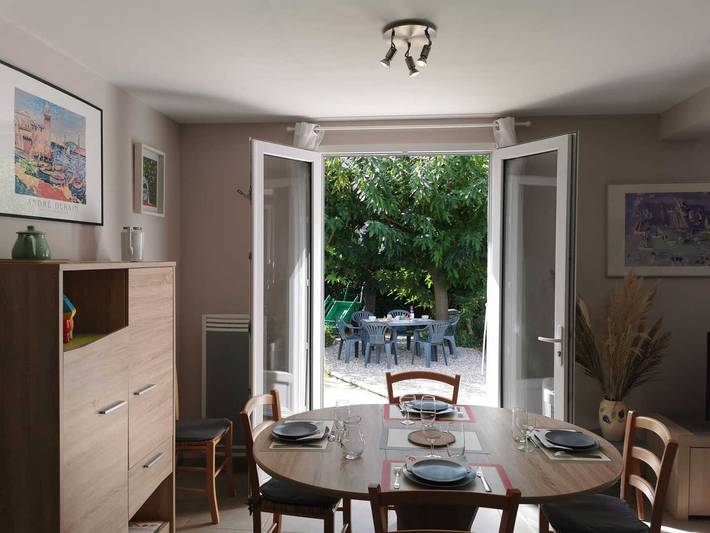 Gîte pour 4 personnes, avec terrasse dans Plage Maillol - 3