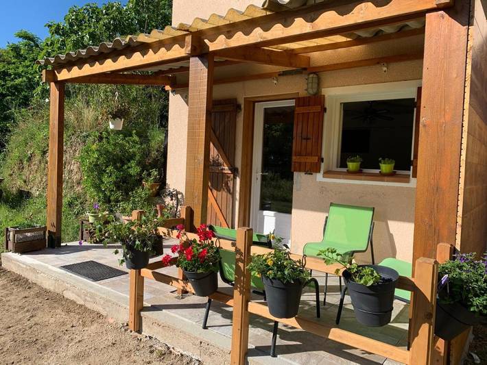 Location de vacances pour 4 personnes, avec Balcon ainsi que Terrasse et Vue à Ucciani