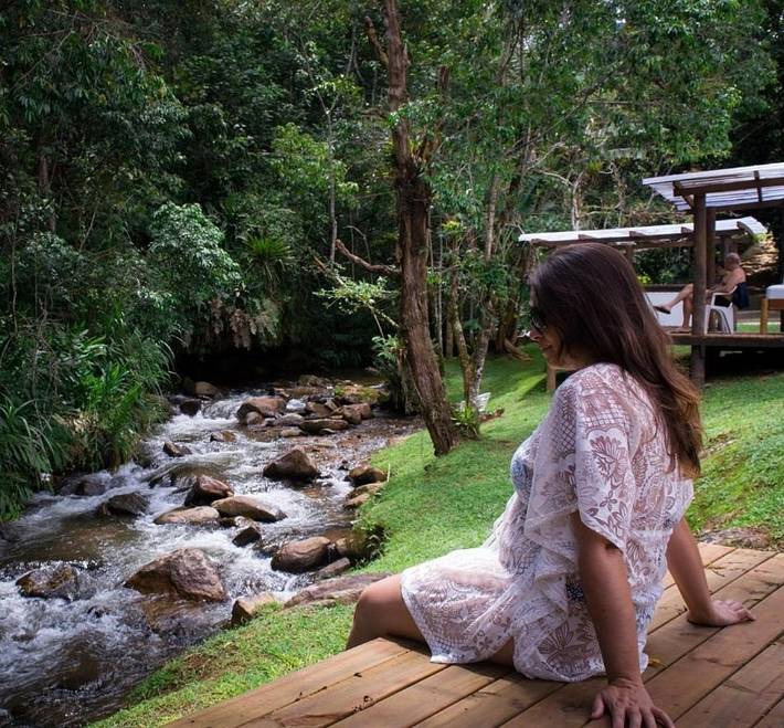 Pousadas para 4 pessoas, com piscina e jardim e ainda vista and piscina infantil em São José dos Campos