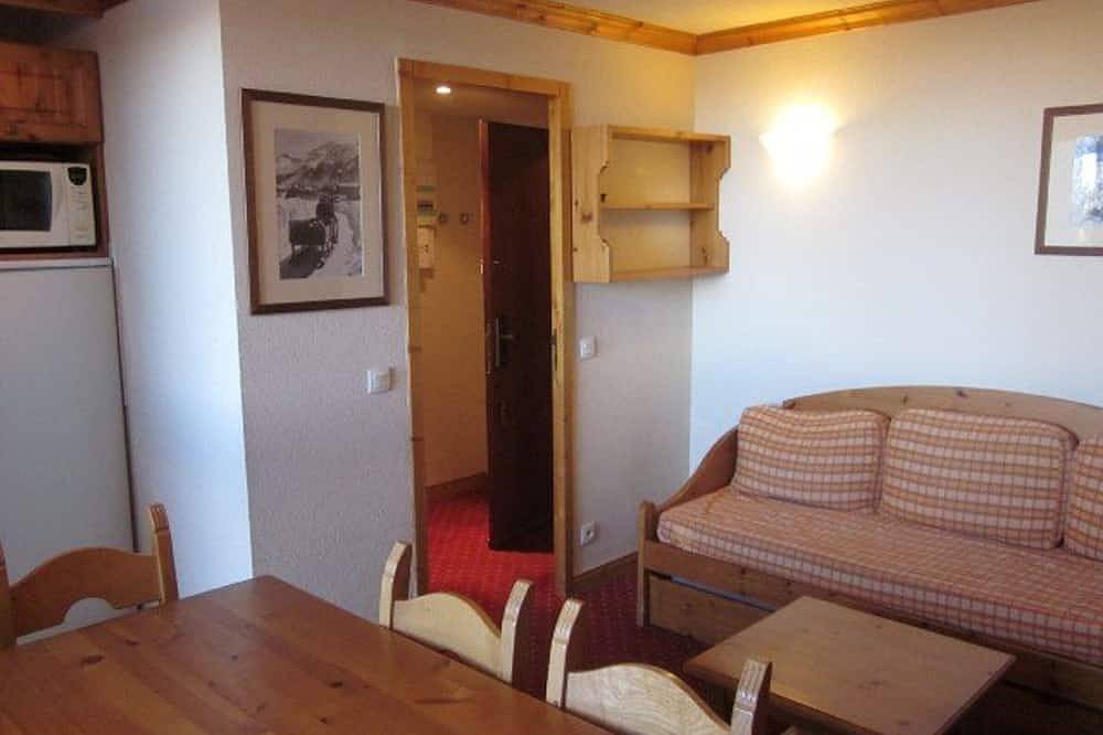 Ganze Wohnung, 2-Zimmer-Wohnung, 6 Pers, direkt an Pisten in La Plagne in Plagne Villages, La Plagne-Tarentaise