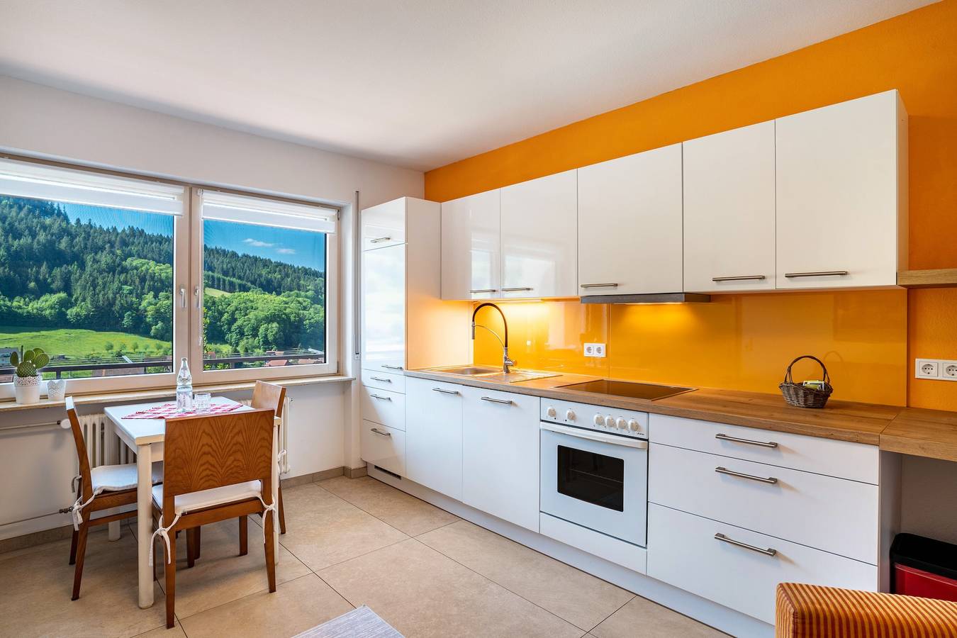 Ganze Wohnung, Ferienwohnung 'Little Nest' mit Bergblick, Balkon und Wi-Fi in Seebach (Ortenaukreis), Mittlerer Schwarzwald