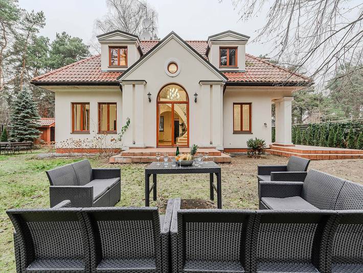 Dom dla 12 osób, z Balkon/ taras w Mazowsze