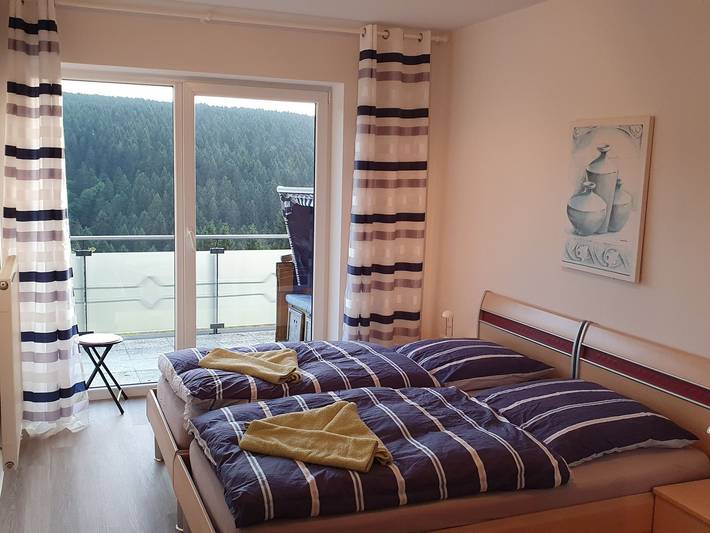 Ferienwohnung für 5 Personen, mit Balkon in Oberhof