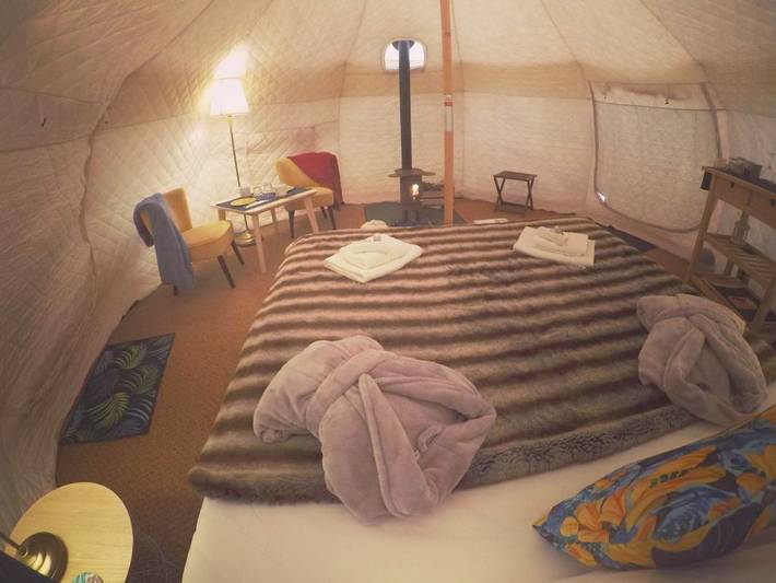 Tente pour 2 personnes, avec jardin dans Indre - 2