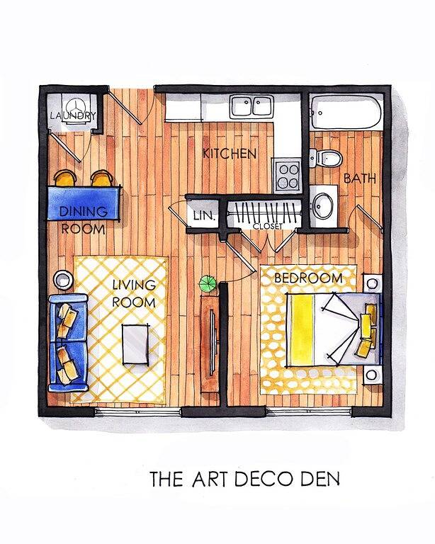 Vacation apartment for 4 people in Nashville