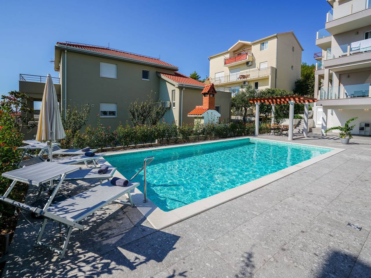 Apartamento entero, Für 4 Personen ca. 75 m² in Podstrana, Dalmatien (Gespanschaft Split-Dalma in Podstrana, Condado de Split-Dalmacia