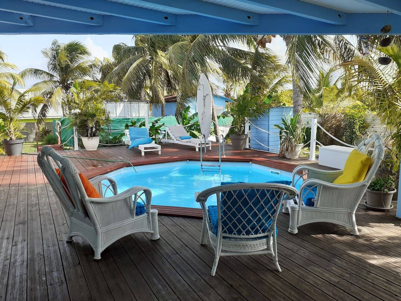 Villa pour 12 Personnes dans Saint-François, Antilles