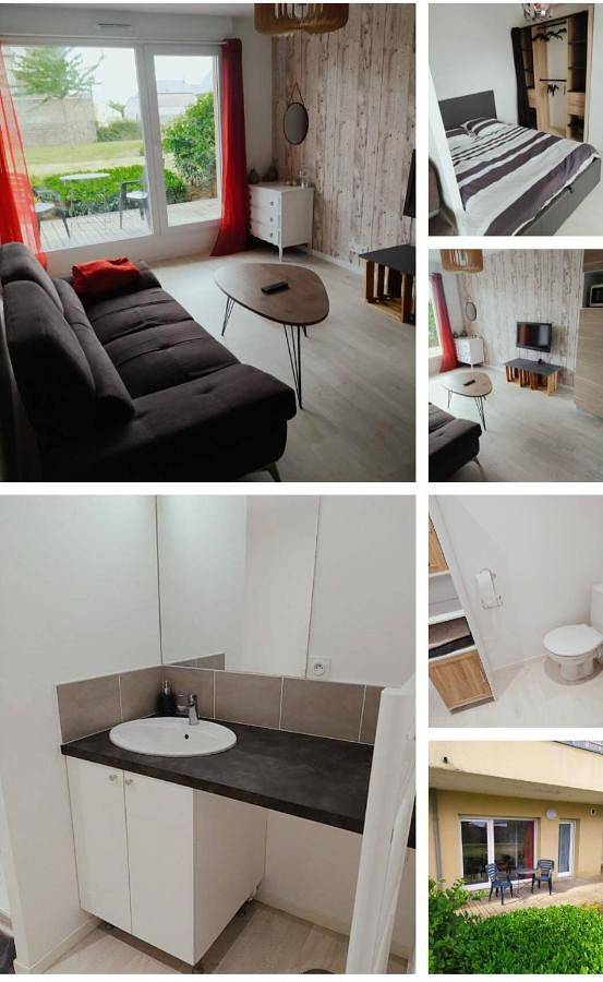 Gîte pour 2 personnes, avec terrasse et vue à Hirel - 2