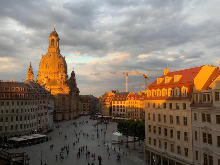 Ferienwohnung für 4 Personen, mit Balkon und Ausblick sowie Sauna in Semperoper - 3
