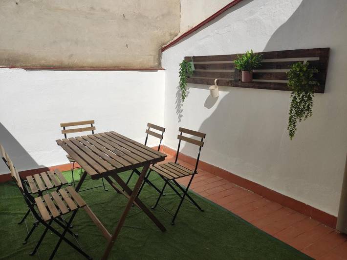 Casa rural para 5 personas, con vistas y terraza en Losa del Obispo