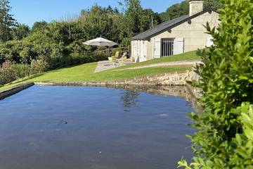 Gîte pour 3 personnes, avec terrasse et jardin à Gonneville-sur-Honfleur