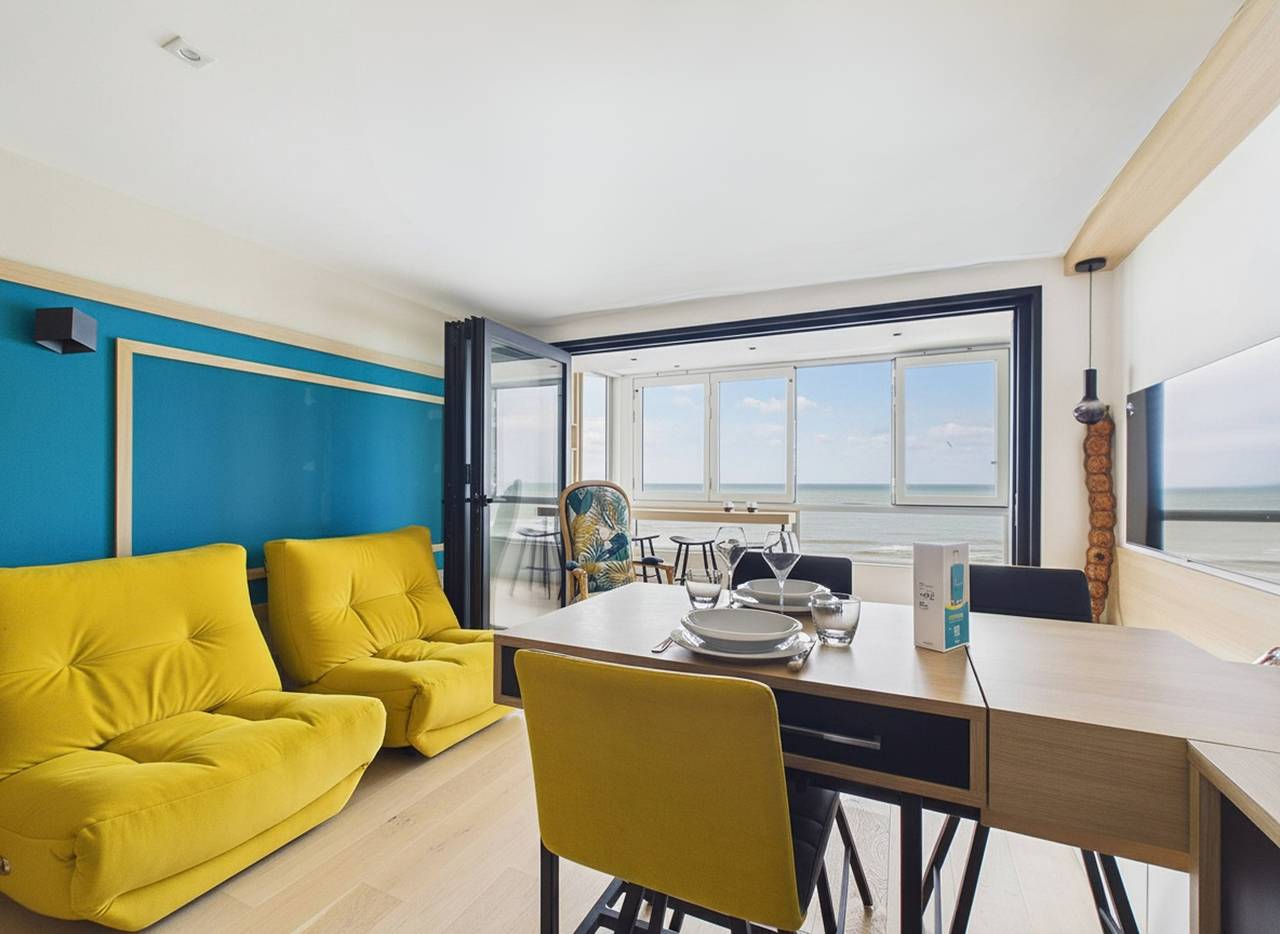 Appartement entier, Vue imprenable sur l'océan, séjour pour 2 in Saint-Hilaire-de-Riez, Vendée