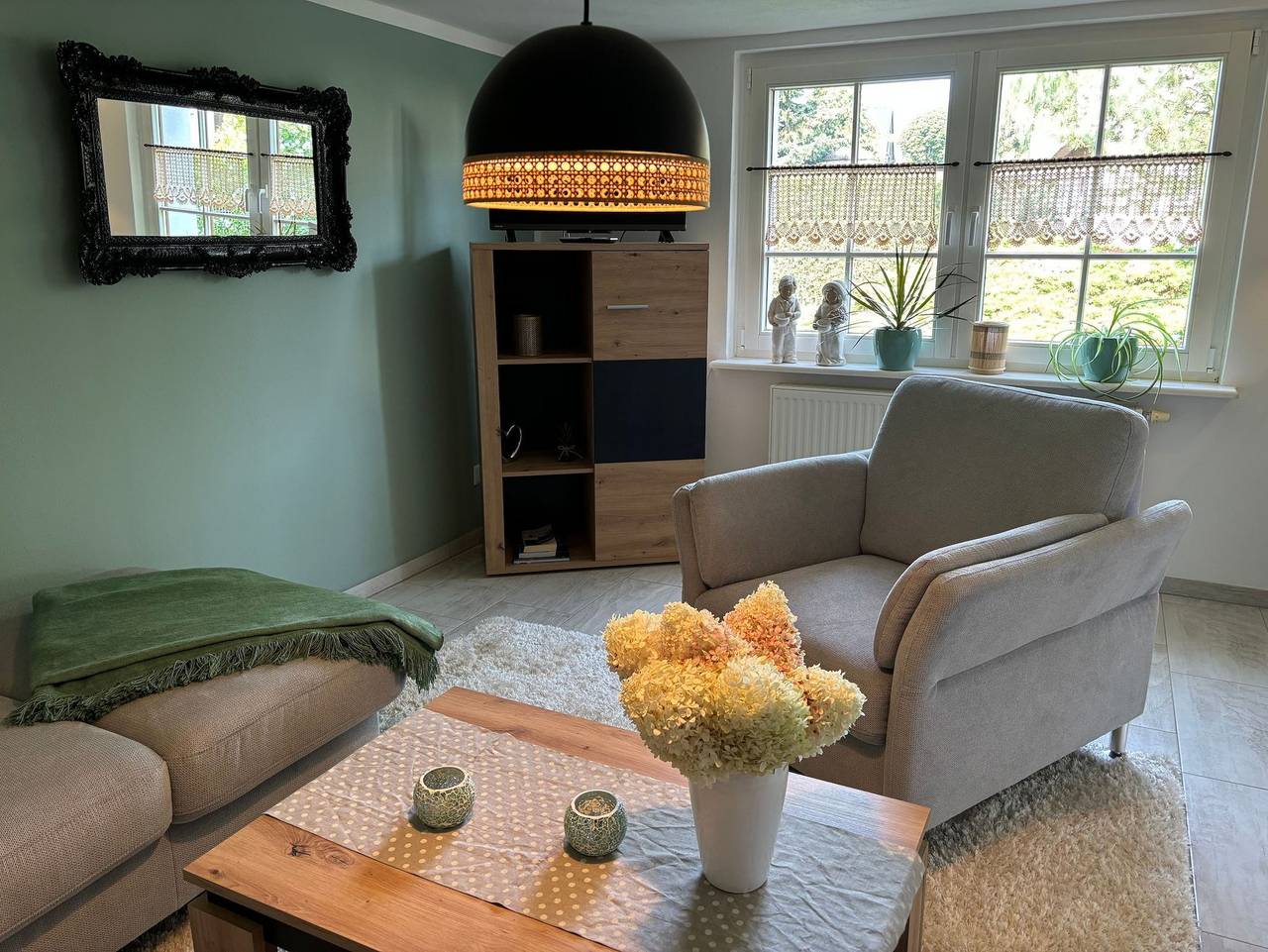 Ferienhaus Juule in ruhiger Lage, Terrasse, Wlan in Krummin, Usedomer Norden