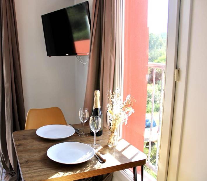 Location de vacances pour 4 personnes, avec terrasse à Lecci