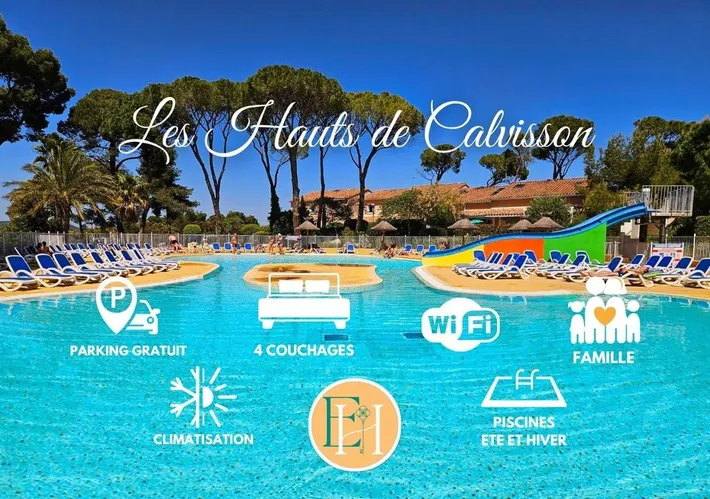 Casa de vacaciones para 4 personas, con piscina y terraza - 1