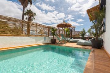 Location de vacances pour 6 personnes, avec jardin dans Chayofa