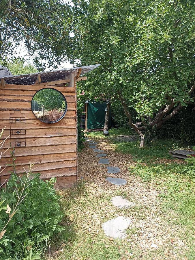 L'échappée au jardin, yourte bucolique in Godinne, Yvoir