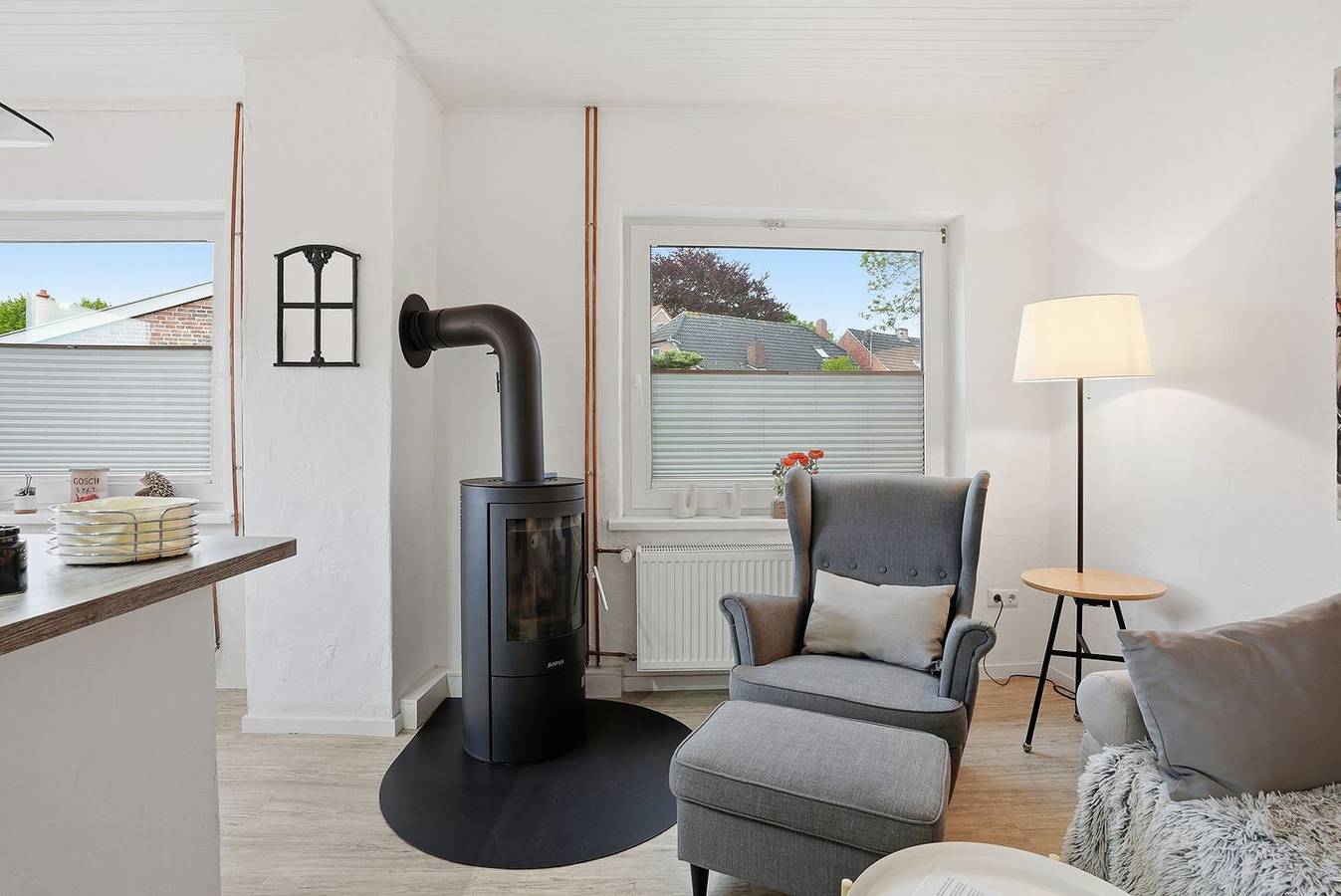 Gemütliches Ferienhaus Kiek In mit Kamin, Garten und Terrasse bei Greetsiel in Manslagt, Krummhörn