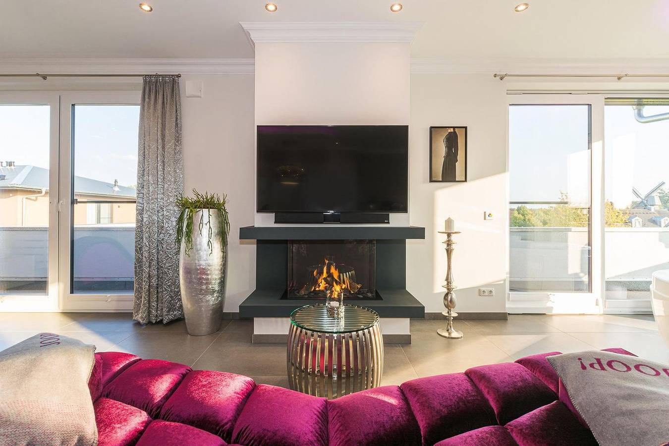 Ganze Wohnung, Luxusapartment - Dolce Vita - mit Balkon, Whirlpool, Sauna & privatem Parkplatz in Göhren-Lebbin, Mecklenburgische Seenplatte