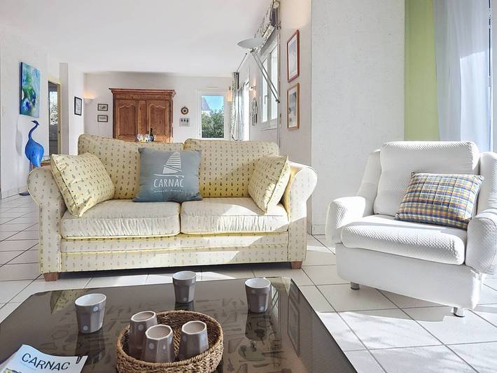 Villa pour 6 personnes, avec terrasse et jardin à Carnac - 4