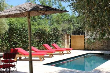 Location de vacances pour 4 personnes, avec jardin et terrasse à Villarzel-Cabardès