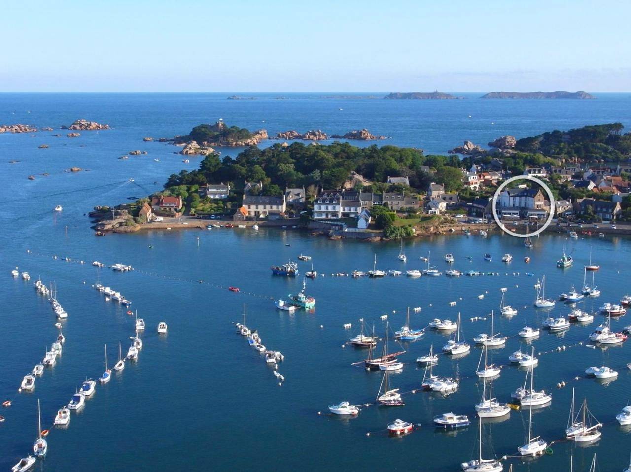 Hôtel des Rochers in Ploumanac'h, Perros-Guirec