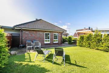 Ferienwohnung für 4 Personen, mit Garten am Nord-Ostsee-Kanal