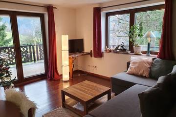 Gîte pour 4 personnes, avec balcon et jardin, animaux acceptés à Vacheresse