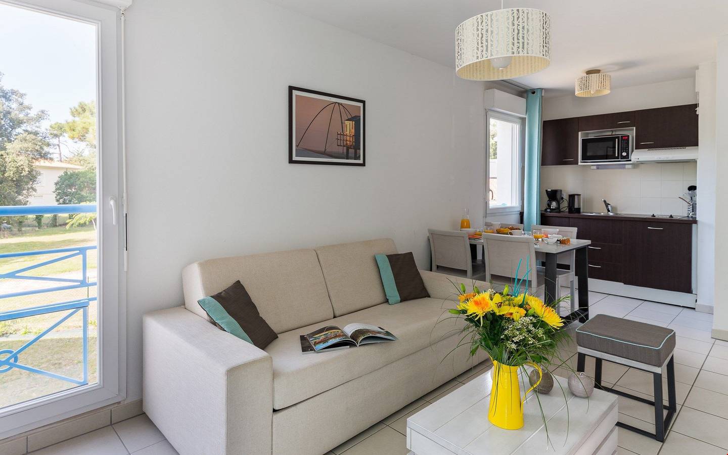 Ganze Wohnung, Ferienwohnung für 4 Personen mit Pool in Saint-Palais-sur-Mer, Côte de Beauté