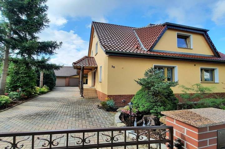 Ferienhaus für 3 Personen, mit Terrasse und Garten in der Lausitz