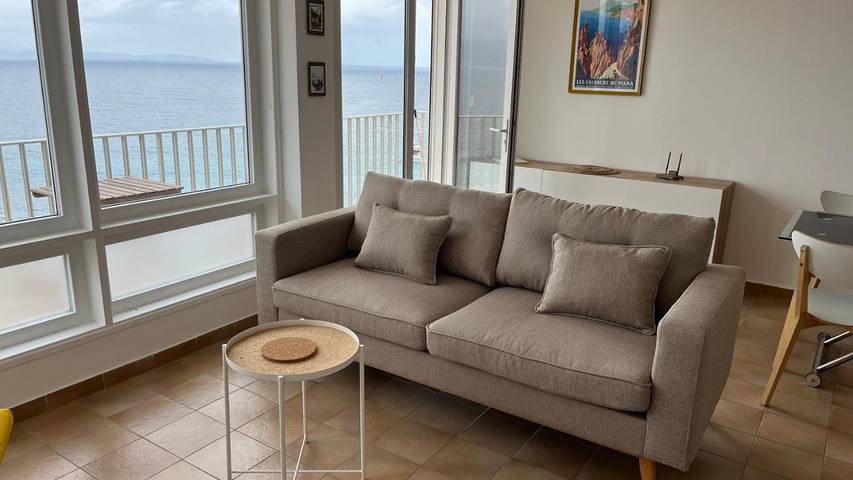 Gîte pour 4 personnes, avec balcon et vue dans Plage Trottel - 3