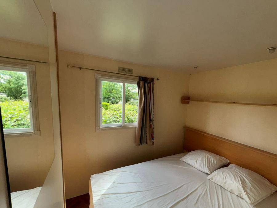 Camping Del Padel 3' Parc Walibi - Stacaravan 4 personen - Stacaravan 2 Slaapkamers 4 Personen in Les Avenières, La Tour-du-Pin und Umgebung