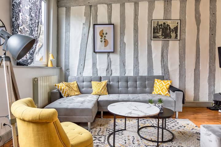 Gîte pour 4 personnes, avec terrasse, adapté aux familles à Rouen - 4