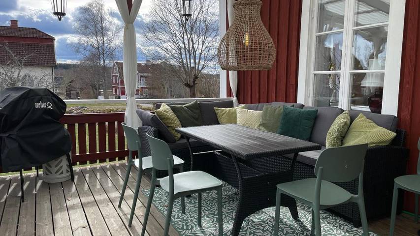 Ferienhaus für 6 Personen, mit Balkon und Terrasse sowie Garten und Ausblick in Mariannelund - 4