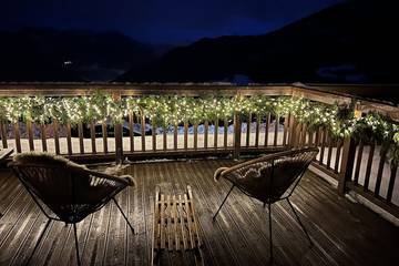Gîte pour 4 personnes, avec balcon dans Doucy