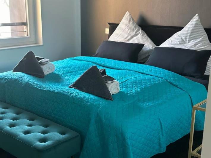 Ferienwohnung für 6 Personen, mit Balkon und Terrasse sowie Ausblick in Gießen