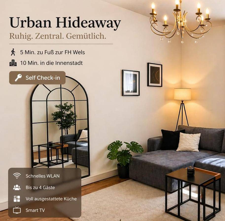 Appartement entier, Urban Hideaway - Stylish Downtown Apartment in Wels, Région de Linz-Wels