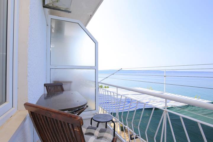 Gîte pour 2 personnes, avec balcon/terrasse, animaux acceptés à Podstrana