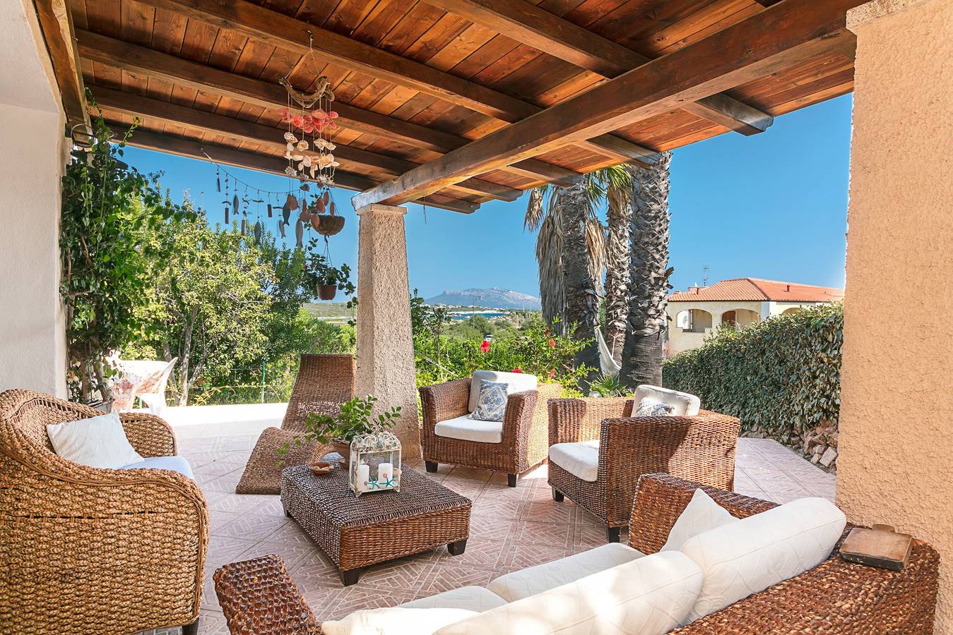 Entire apartment, Apartment “Casa Gaia” with Sea View, Garden & Terrace in Pittulongu, Costa Smeralda