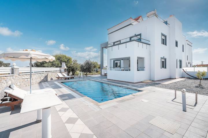 Maison de vacances pour 6 personnes, avec Balcon et Jardin dans Rhodes
