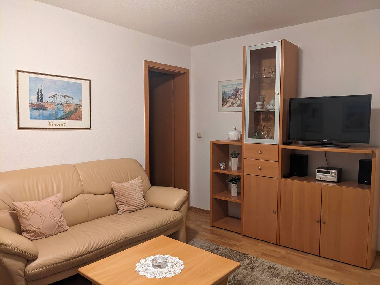 Ganze Wohnung, Apartment 'Karolina 1' mit Bergblick, gemeinsamer Terrasse und Wlan in Bad Soden-Salmünster, Main-Kinzig-Kreis