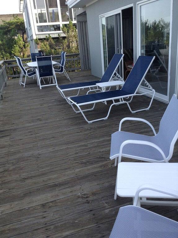 Ocean Front Home-Schöne Decks mit Blick auf die Ostküste des Atlantiks in Fenwick Island, Sussex County (Delaware)