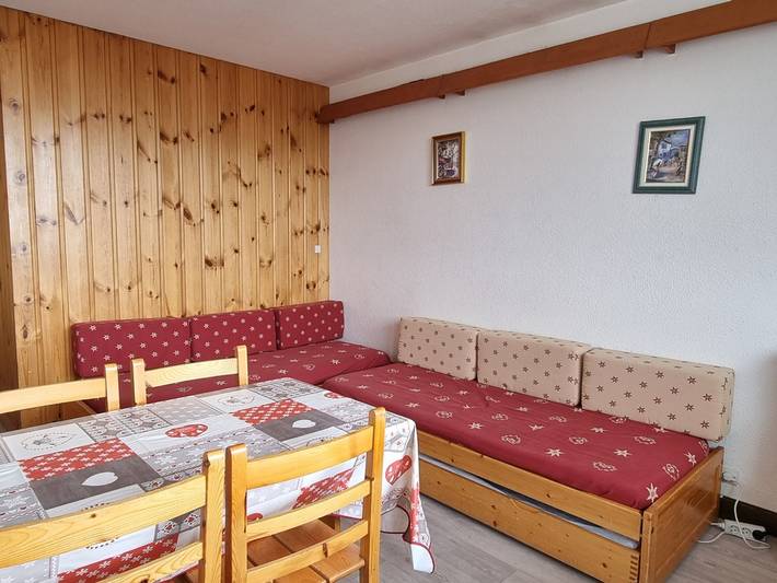 Gîte pour 4 personnes, avec balcon, animaux acceptés dans Aime 2000 - 2