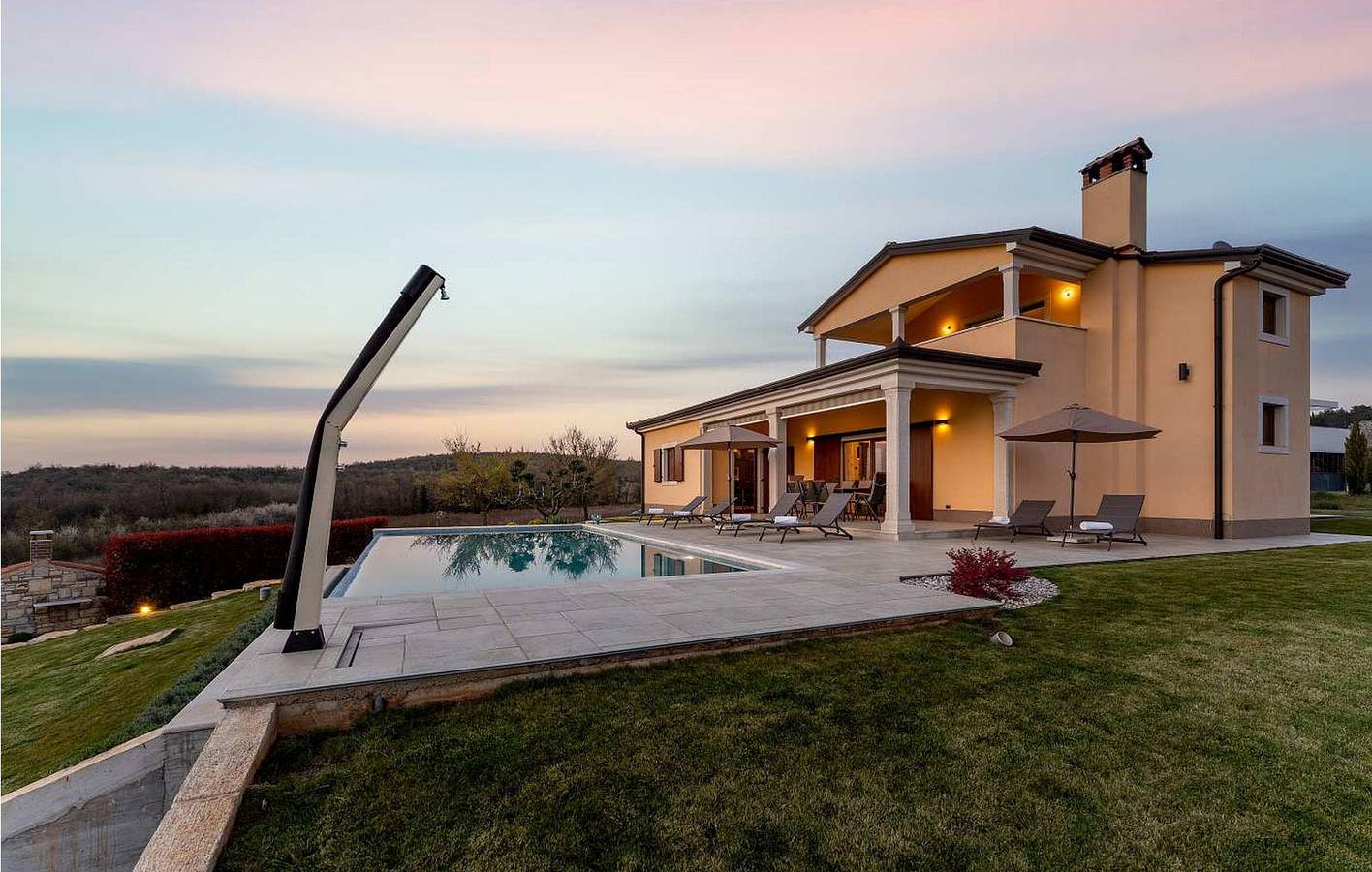 Gemütliche 2-Zimmer-Wohnung mit Pool und Terrasse in der Nähe der Restaurants und Sehenswürdigkeiten von Visnjan in Visnjan, Općina Višnjan