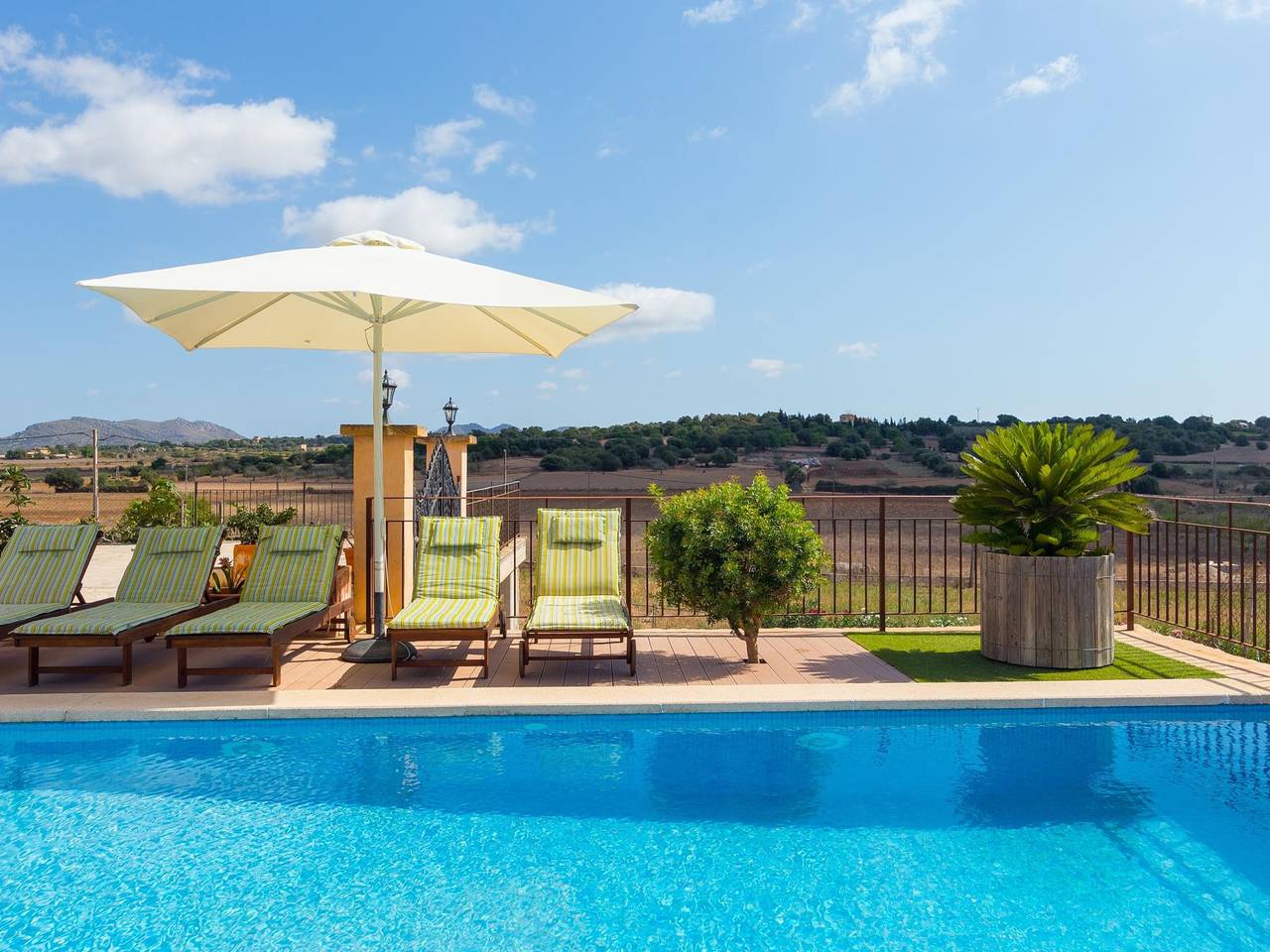 Can Pont - Bonita villa con piscina y jardín en Manacor in Manacor, Mallorca Este