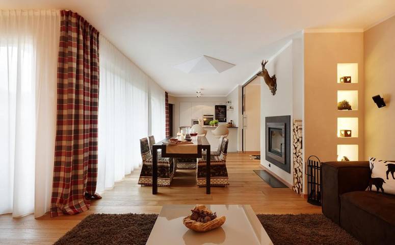Gîte pour 6 personnes, avec terrasse et vue, adapté aux familles à Villabassa - 3