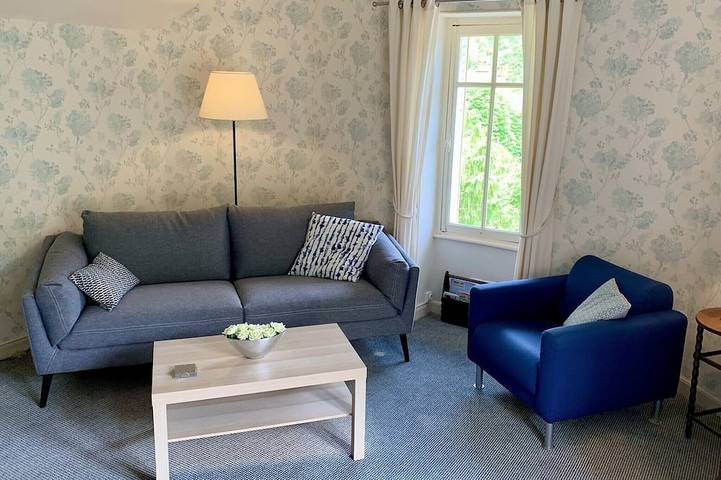 Appartement de vacances pour 3 personnes, avec Terrasse et Jardin